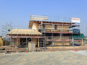villa in legno